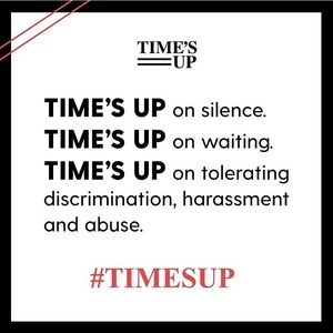 ⏰ #TimesUp - donating proceeds to new sales